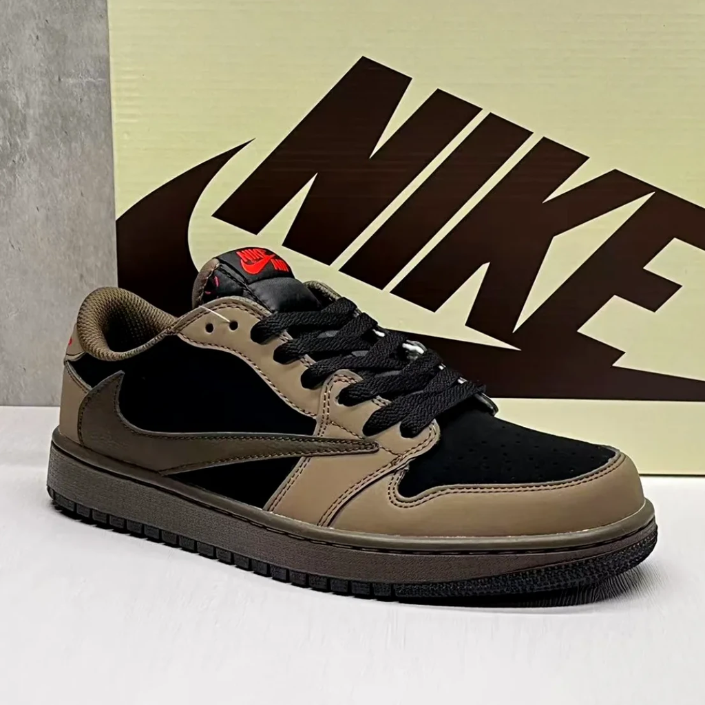 Travis Scott x AJ 1 Low OG Brown Shoes Sneakers by Air Jordan