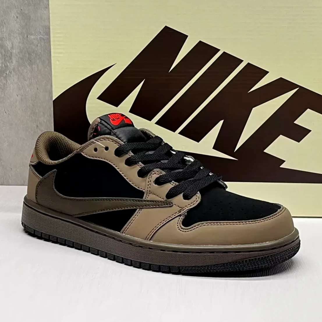 Travis Scott x AJ 1 Low OG Brown Shoes Sneakers by Air Jordan