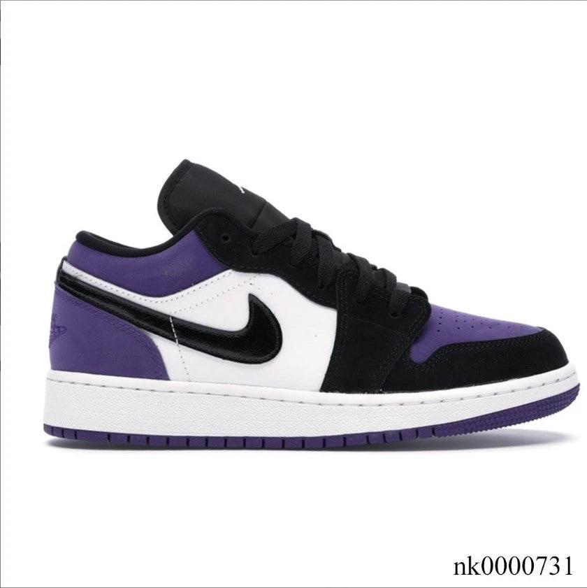 Air Jordan 1 Low Court Purple (GS) Shoes Sneakers by Air Jordan