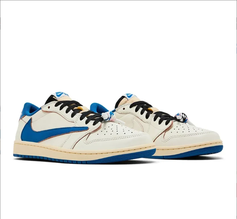 Travis Scott x Fragment x AJ 1 Low 2025 Shoes Sneakers by Air Jordan