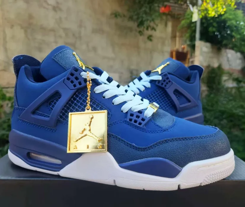 Air Jordan 4 Howard University PE Shoes Sneakers by Air Jordan