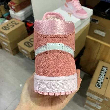 Air Jordan 1 Mid White Pink Foam by Air Jordan