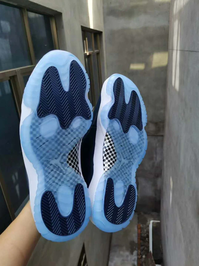 Air Jordan 11 Navy Blue And White by Air Jordan