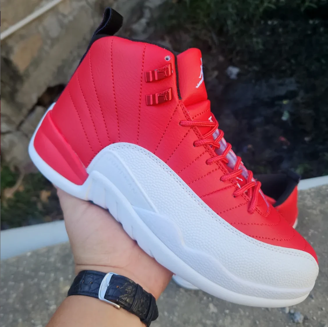 Air Jordan 12 Gym Red Shoes Sneakers by Air Jordan