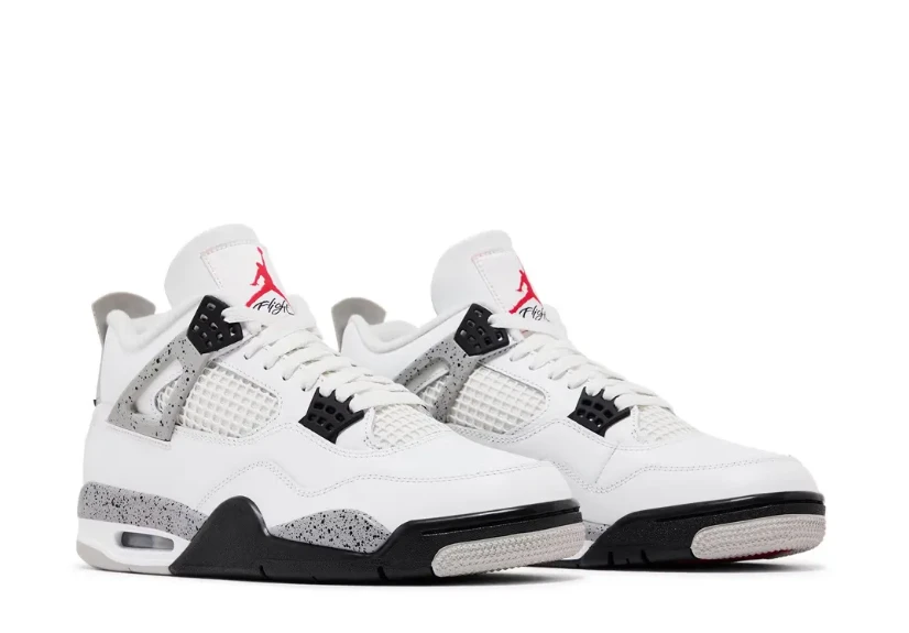 Air Jordan 4 White Cement 2025 Shoes Sneakers by Air Jordan