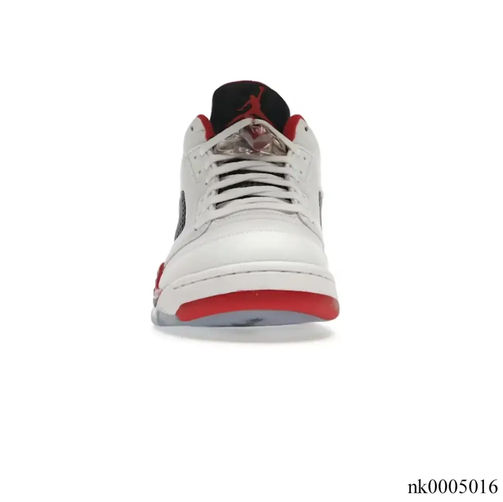 Air Jordan 5 Retro Low Fire Red Shoes Sneakers by Air Jordan
