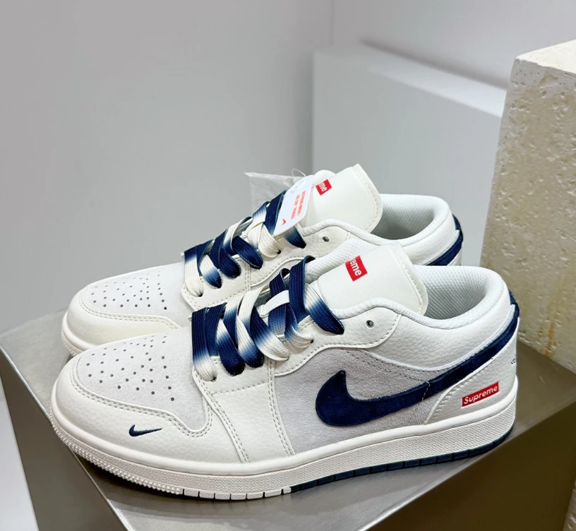 SUP x Air Jordan 1 Low Shoes Sneakers – nk0004263 by Air Jordan