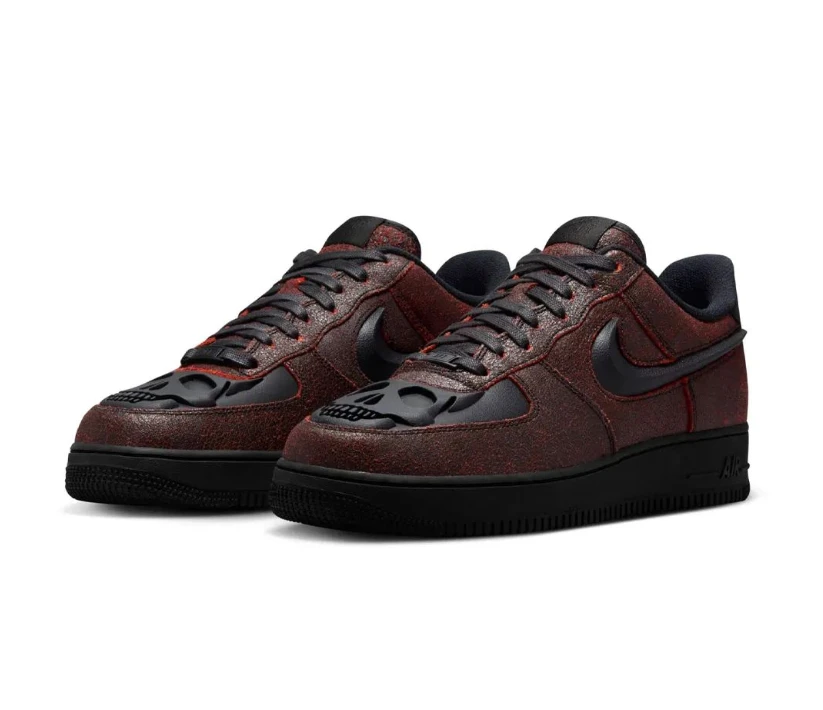 Air Force 1 Low “Halloween Skull” Shoes Sneakers by Air Jordan