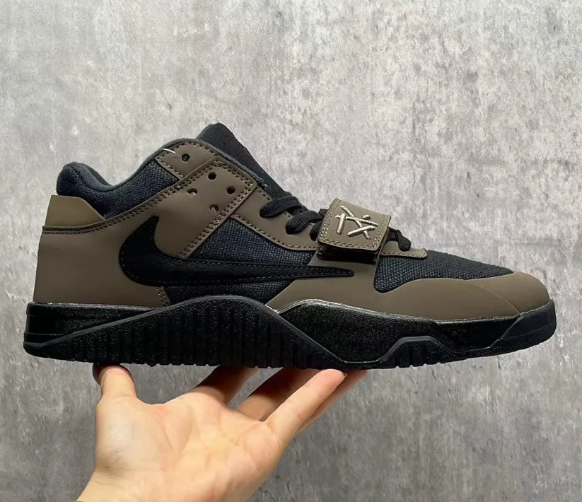 Travis Scott x Jumpman Jack Dark Mocha Shoes Sneakers by Air Jordan