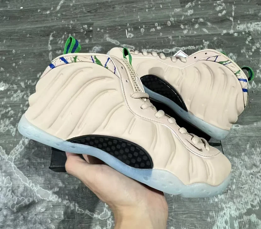 Air Foamposite One Particle Beige Shoes Sneakers by Air Jordan