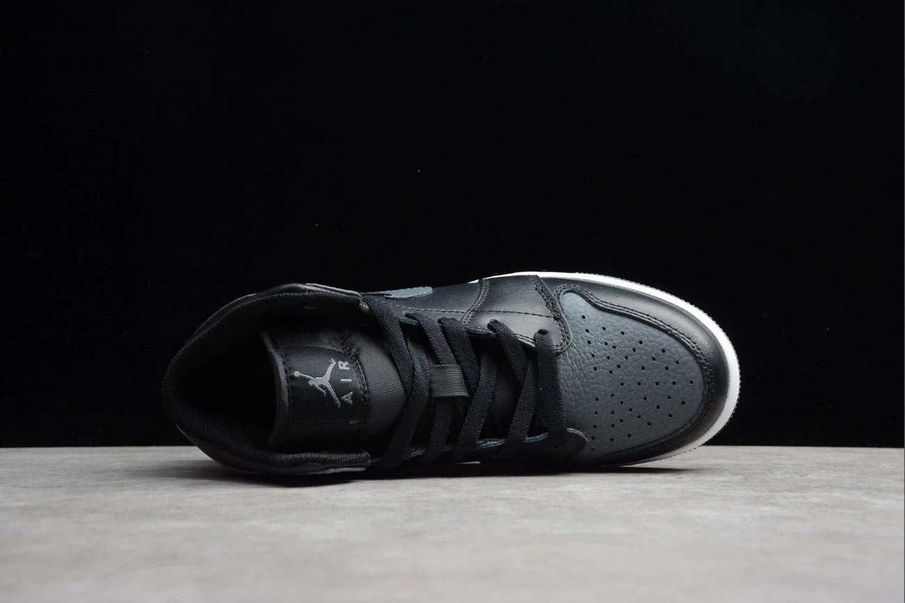 Air Jordan 1 Mid GS 'Black Dark Grey' by Air Jordan