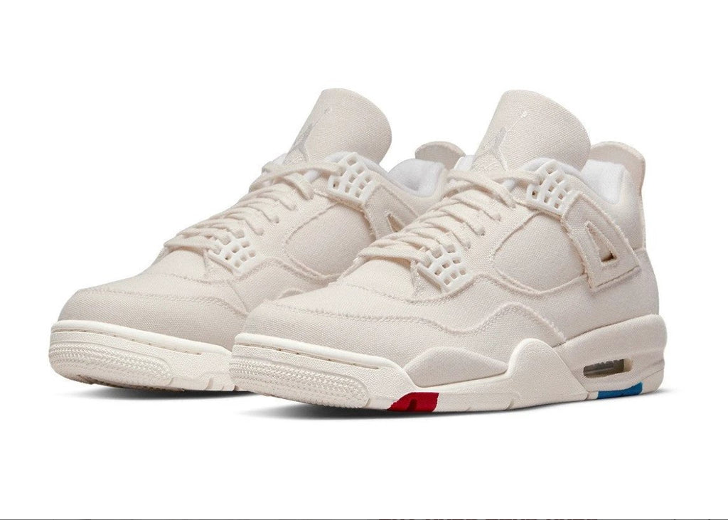Air Jordan 4 Retro Blank Canvas Shoes Sneakers by Air Jordan