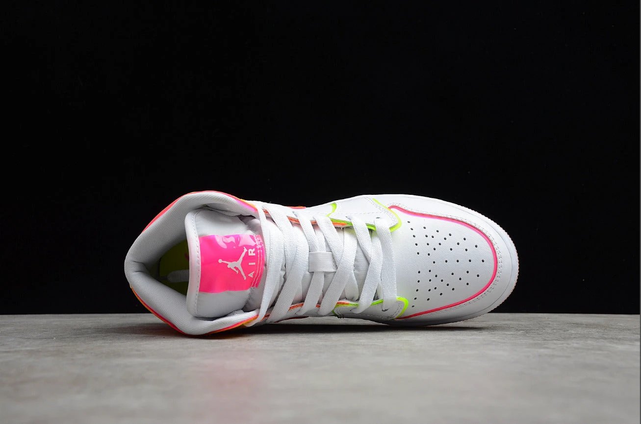 Air Jordan 1 Mid GS Edge Glow by Air Jordan