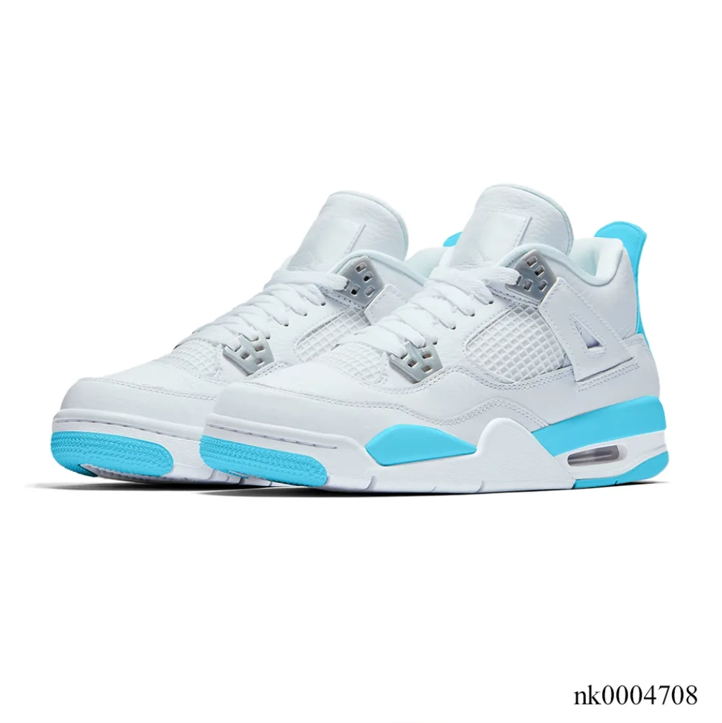 Air Jordan 4 Blue Chill Shoes Sneakers by Air Jordan