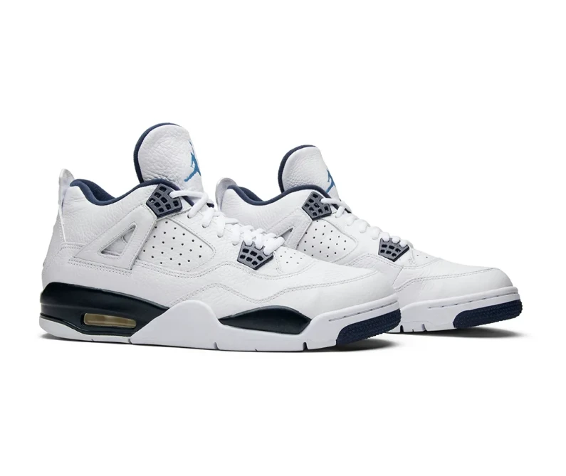 AJ 4 Retro LS Legend Blue Shoes Sneakers by Air Jordan