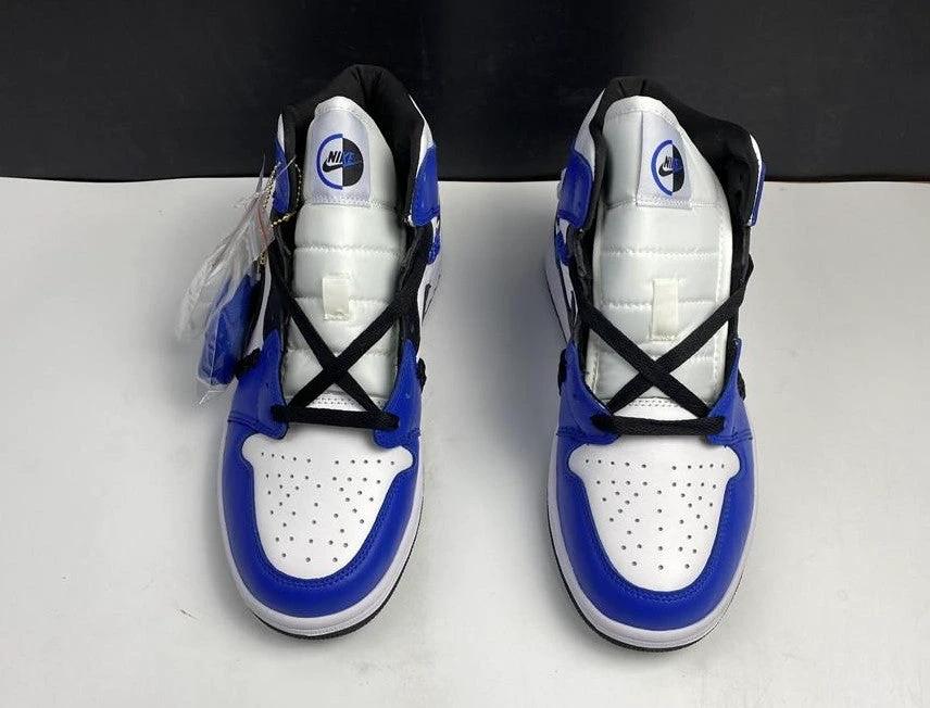 Air Jordan Mid SE “Game Royal” White Blue Black Shoes Sneakers by Air Jordan