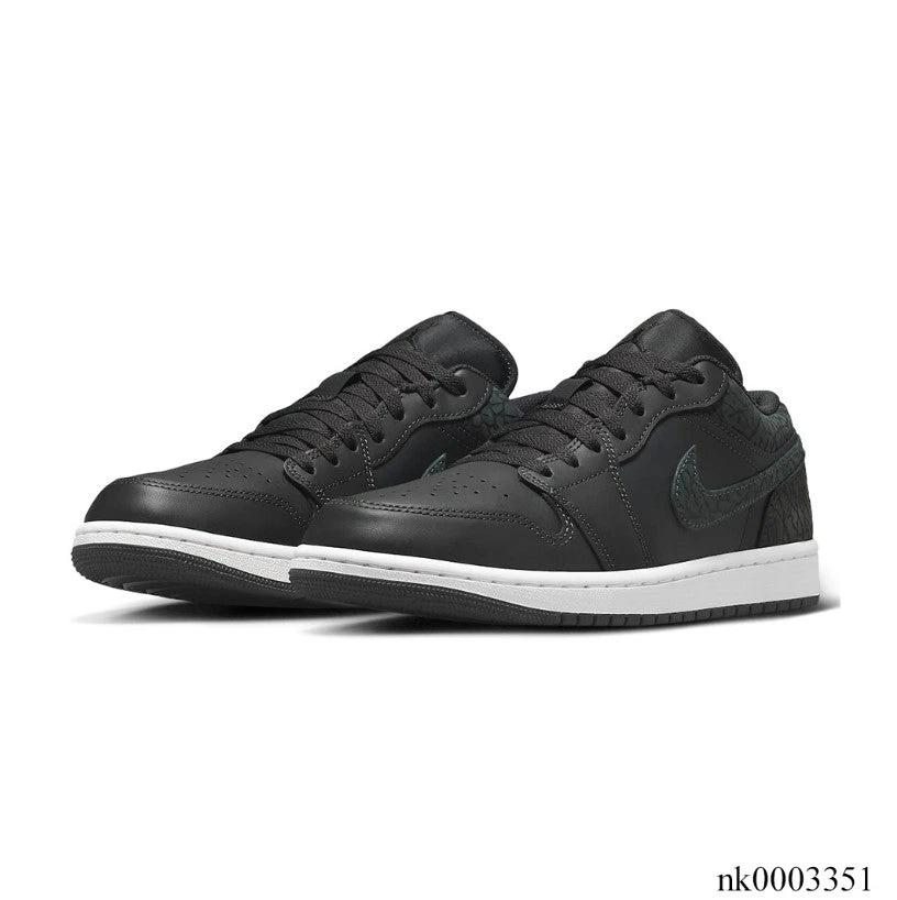 Air Jordan 1 Low SE Black Elephant Shoes Sneakers by Air Jordan