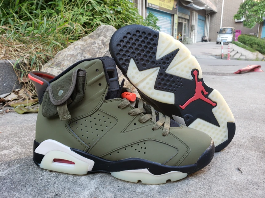 Travis Scott X Air Jordan 6 Retro 'Olive' by Air Jordan