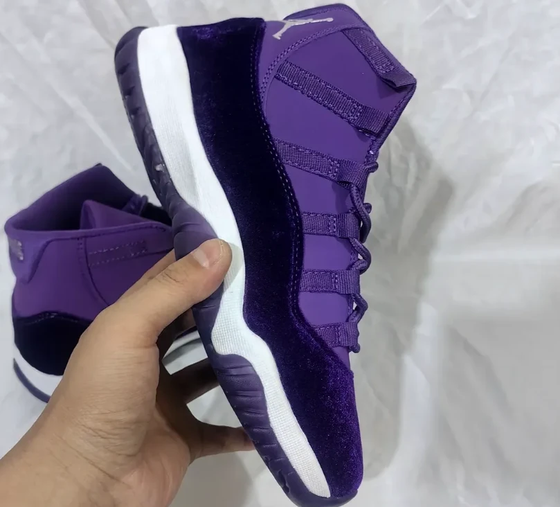 Air Jordan 11 Purple Rain Shoes Sneakers by Air Jordan