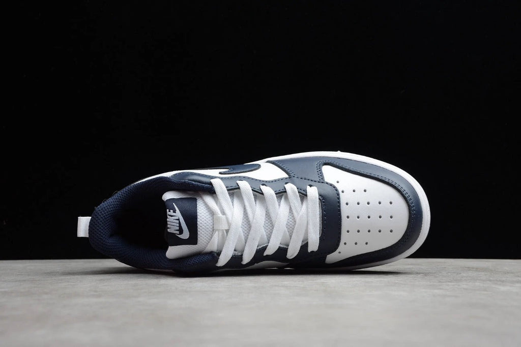 NK Court Borough Low 2 GS 'White Signal Blue' by Air Jordan