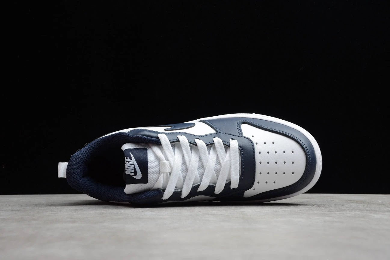 NK Court Borough Low 2 GS 'White Signal Blue' by Air Jordan