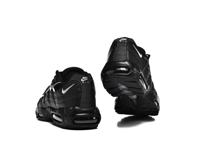 Air Max 95 Black Patent Shoes Sneakers by Air Jordan