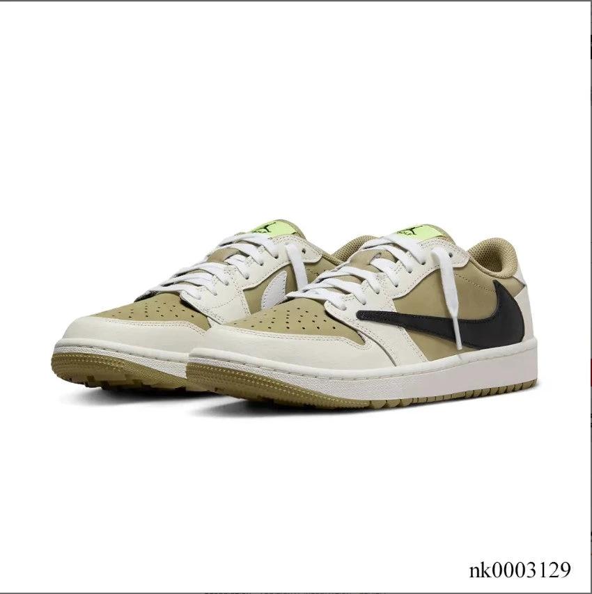 Travis Scott x AJ 1 Low Golf Neutral Olive Shoes Sneakers by Air Jordan
