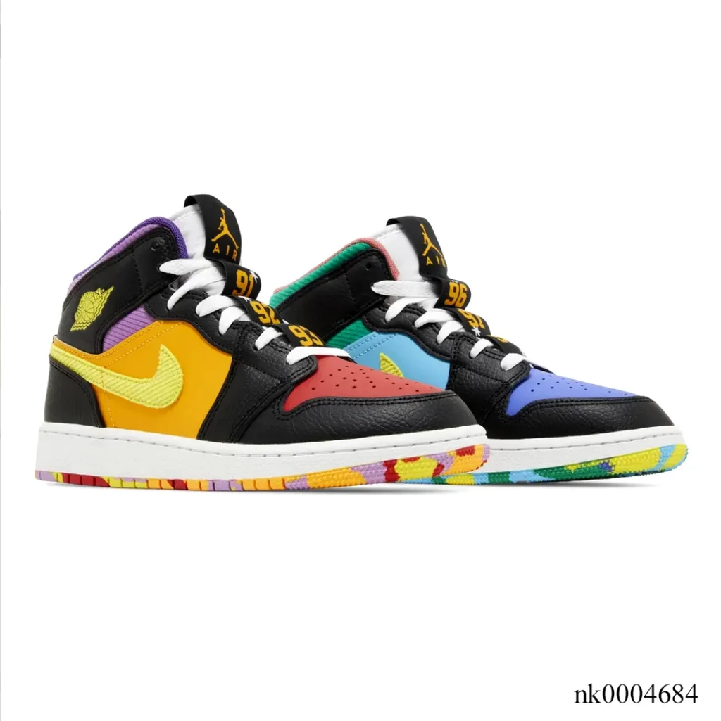 Air Jordan 1 Mid Six Championships Shoes Sneakers by Air Jordan
