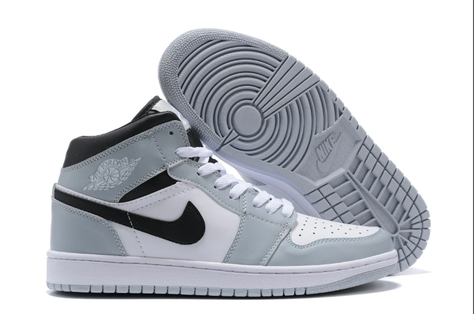 Air Jordan 1 Mid Smoke Grey White Anthracite by Air Jordan