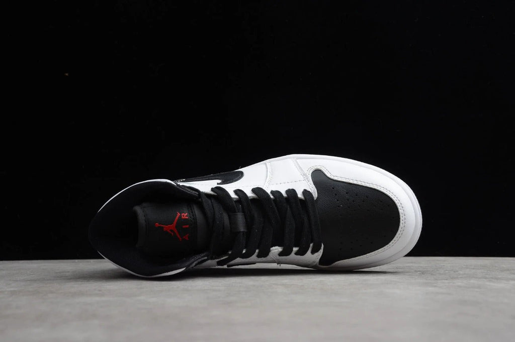 Air Jordan 1 Mid Reverse Black Toe by Air Jordan