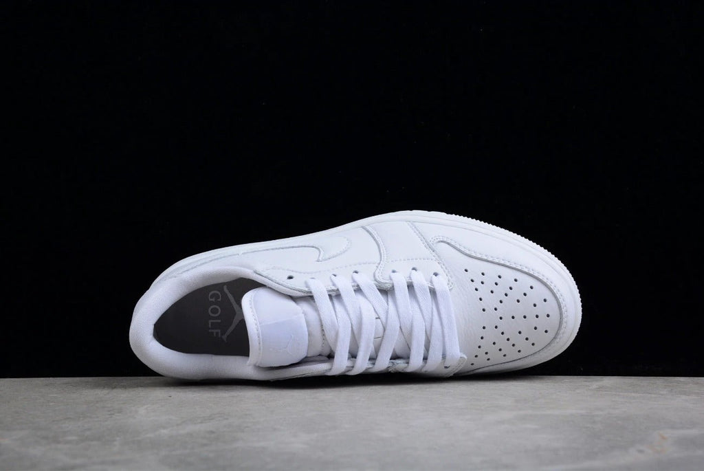 Air Jordan 1 Low All White by Air Jordan