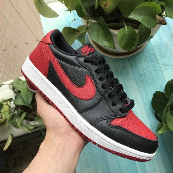 Air Jordan 1 Low Black Red Banned by Air Jordan
