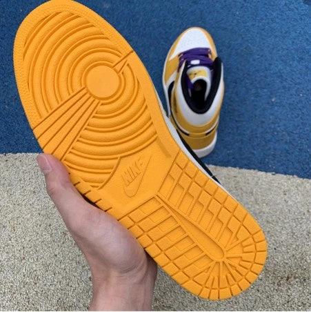 Air Jordan 1 Mid White Orange Purple Gold by Air Jordan