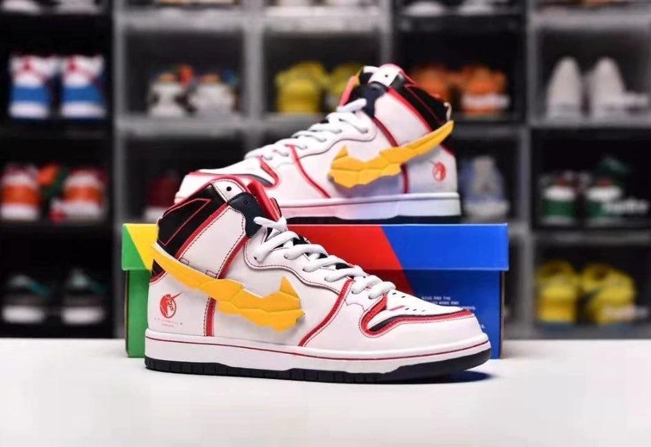 Nike SB Dunk High Project Unicorn RX-0 x Gundam Shoes Sneakers by Air Jordan