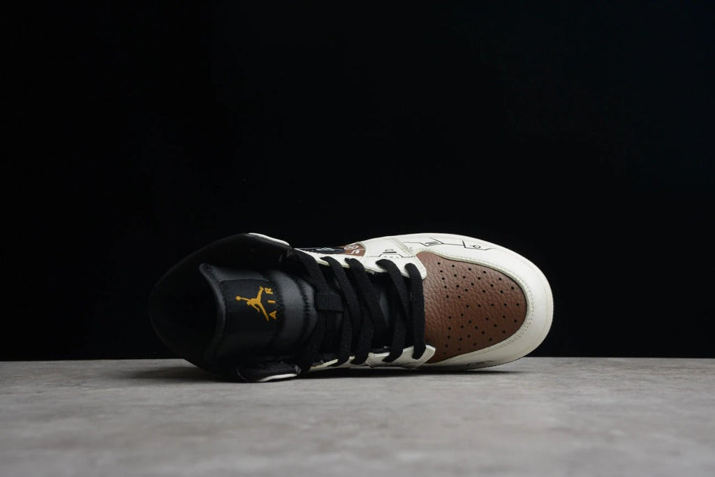 Air Jordan 1 Mid Vibe Beige Mocha by Air Jordan