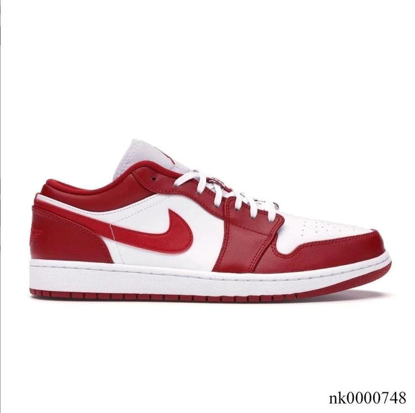 Air Jordan 1 Low Gym Red White Shoes Sneakers by Air Jordan