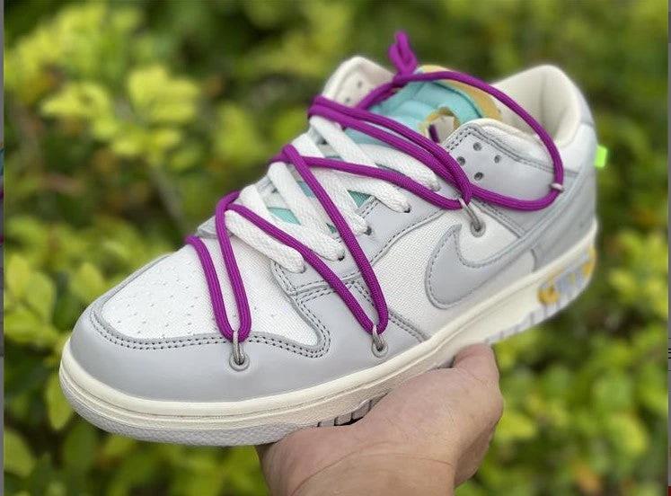 Dunk Low Off-White Lot 21 Shoes Sneakers by Air Jordan