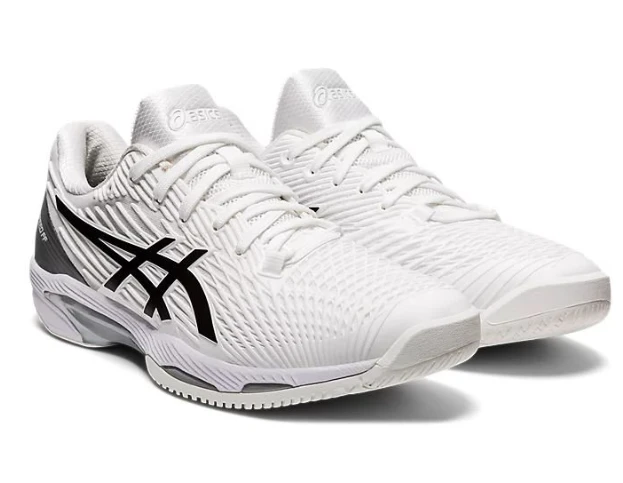 Asics Solution Speed FF 2 White Black 1041A182-100 by Air Jordan