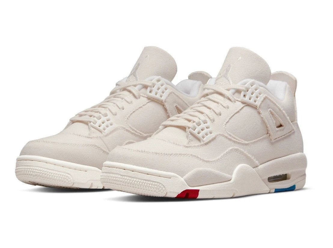 Air Jordan 4 Retro Blank Canvas Shoes Sneakers by Air Jordan