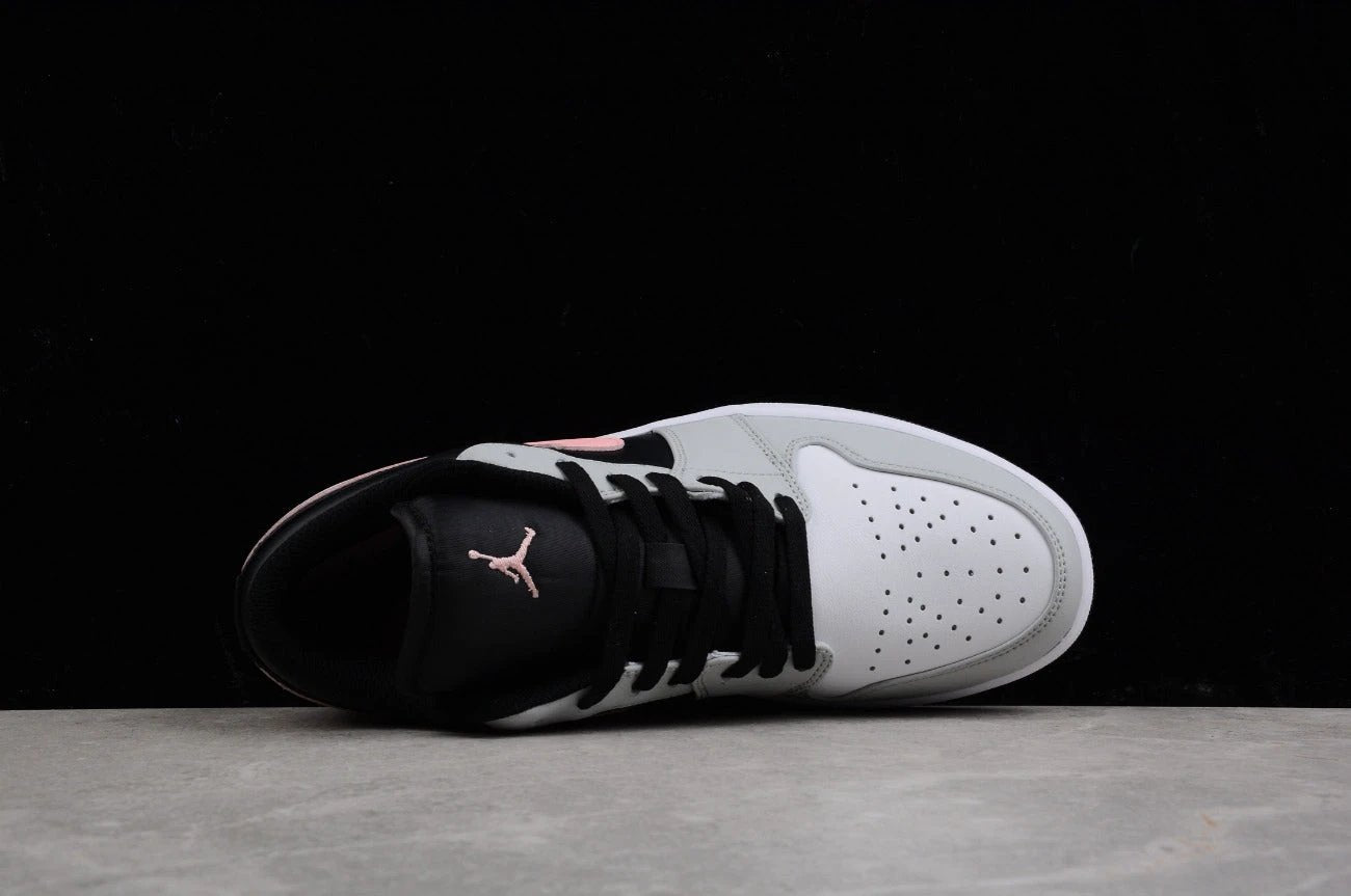Air Jordan 1 Low Grey White Pink by Air Jordan