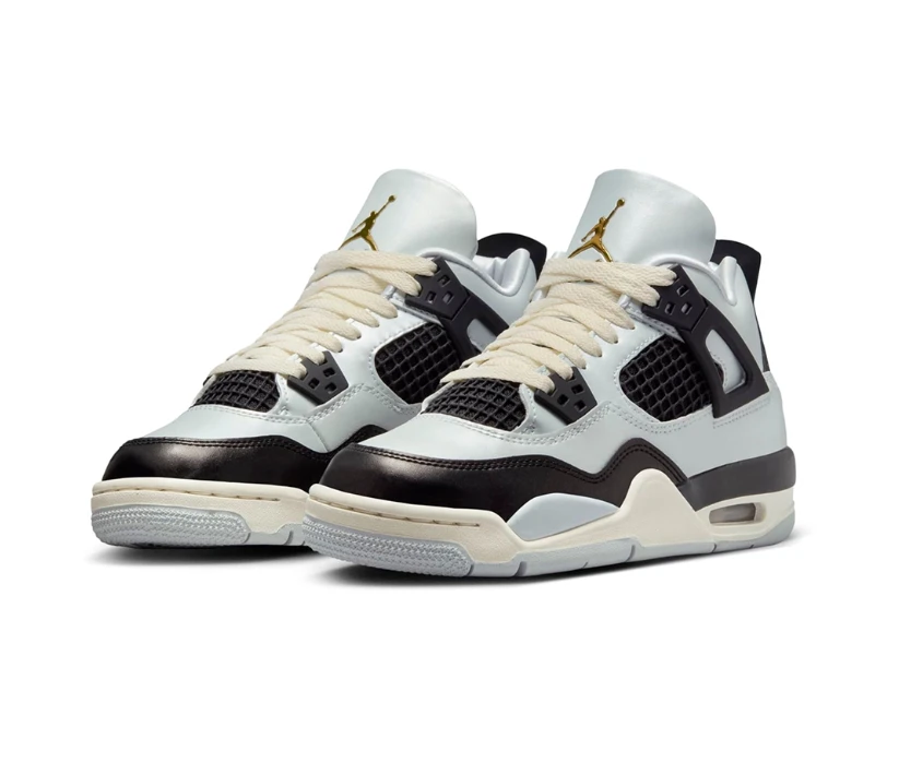 Air Jordan 4 Pure Platinum Shoes Sneakers by Air Jordan