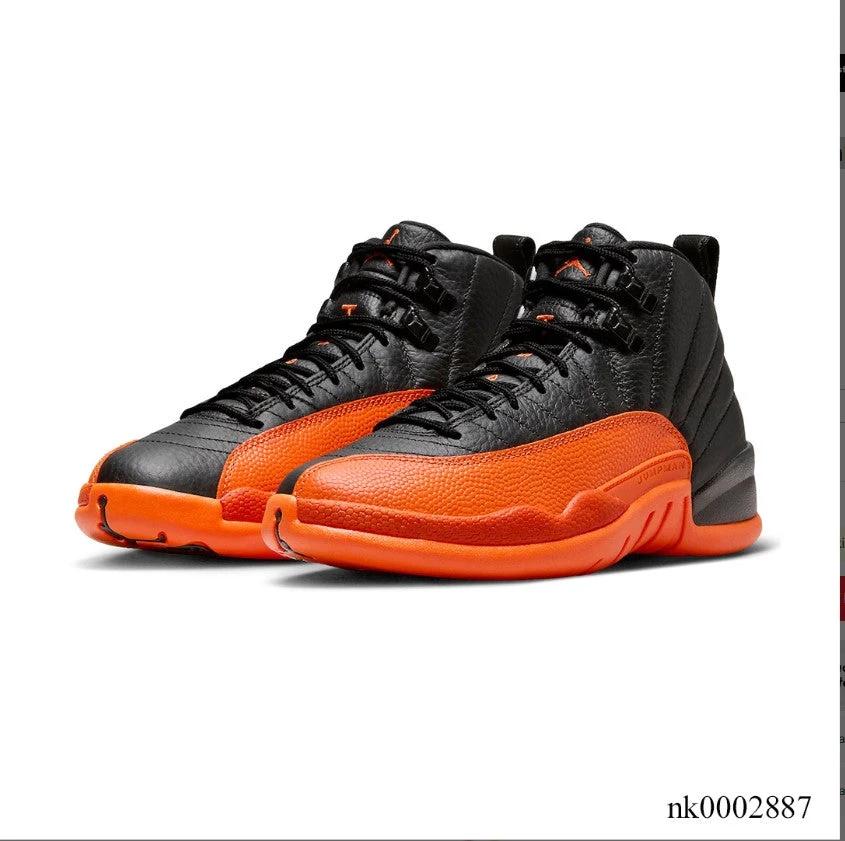 Air Jordan 12 Brilliant Orange Shoes Sneakers by Air Jordan