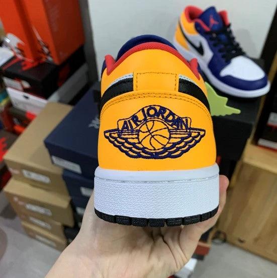Air Jordan 1 Low Blue Yellow by Air Jordan