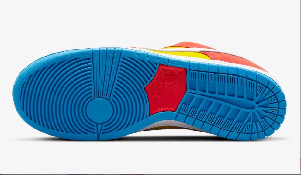 Nike SB Dunk Low Pro Bart Simpson Shoes Sneakers by Air Jordan