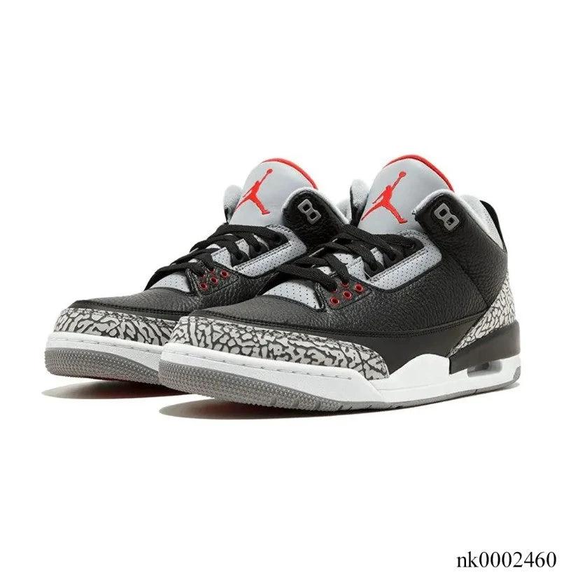 Air Jordan 3 Retro Black Cement 2018 Shoes Sneakers by Air Jordan