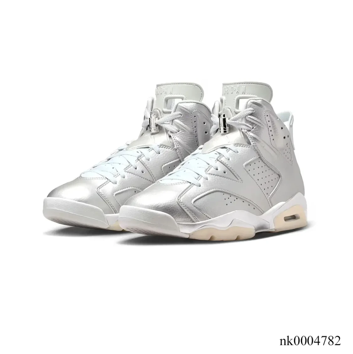 PSG x Air Jordan 6 Metallic Silver Shoes Sneaker by Air Jordan