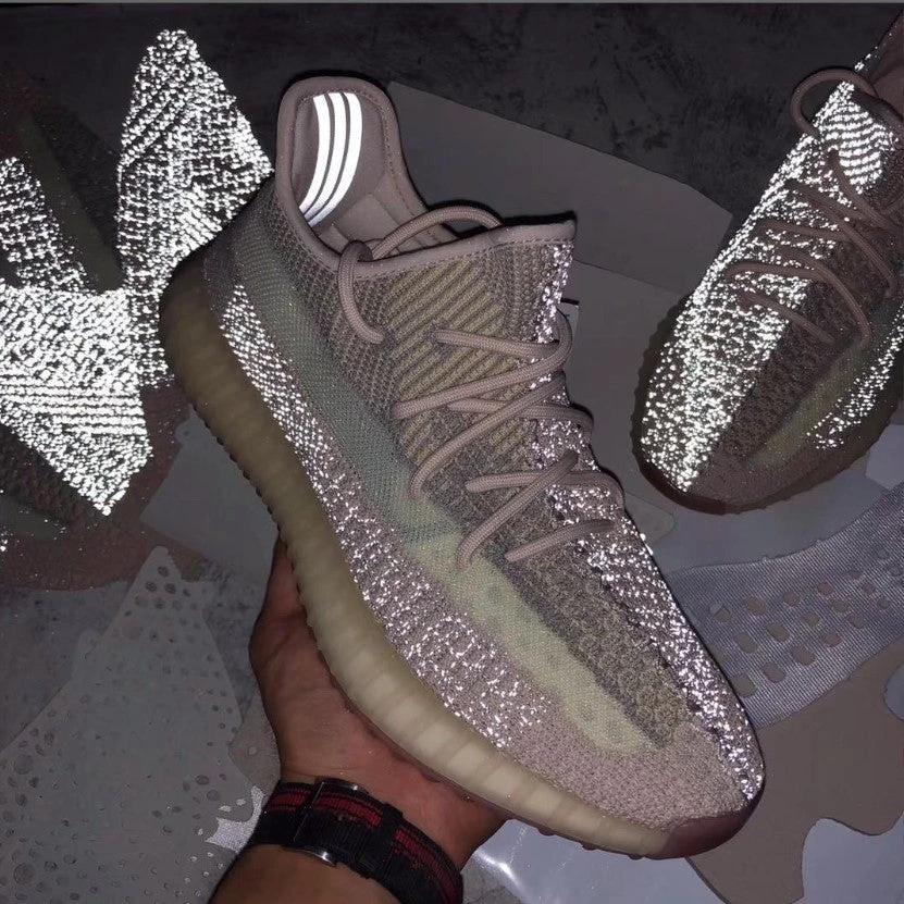 Yeezy Boost 350 V2 Citrin (Reflective) Shoes Sneakers by Air Jordan