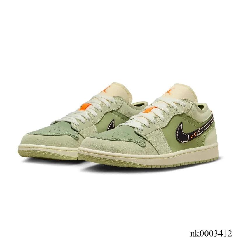 Air Jordan 1 Low SE Craft Light Olive Shoes Sneakers by Air Jordan