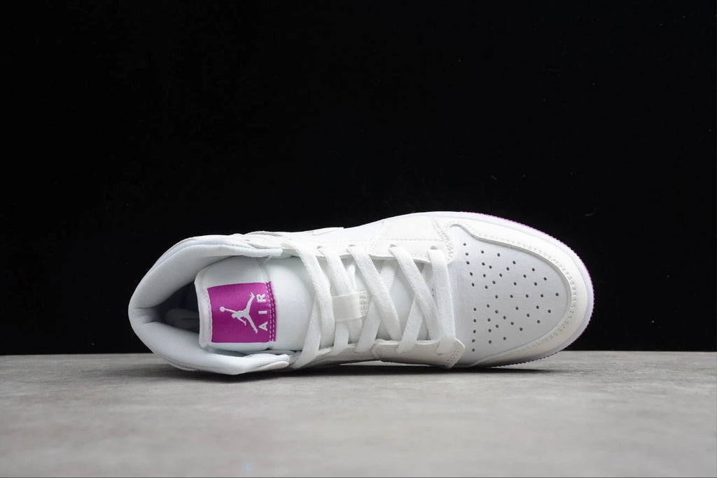 Air Jordan 1 Mid White Powder Chameleon by Air Jordan