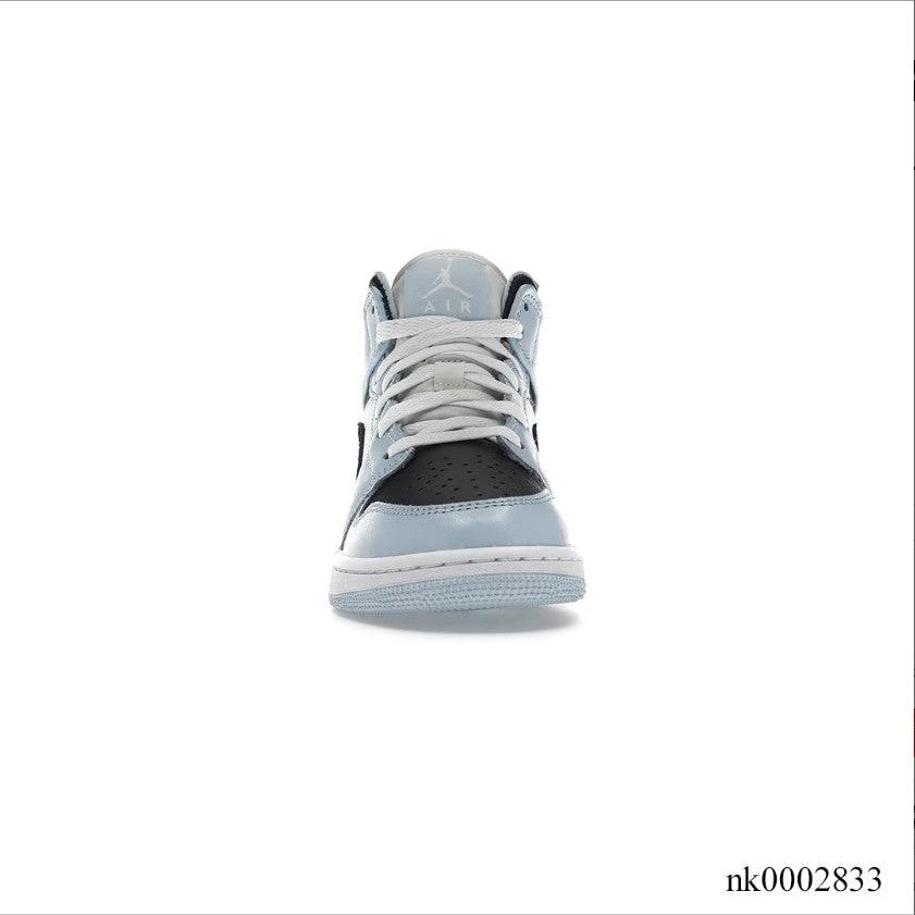 Air Jordan 1 Mid Ice Blue Shoes Sneakers by Air Jordan